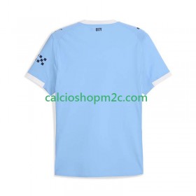 Manchester City Maglia Prima 2025/2026 Manica Corta